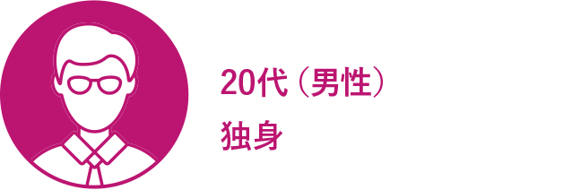 20代（男性） 独身